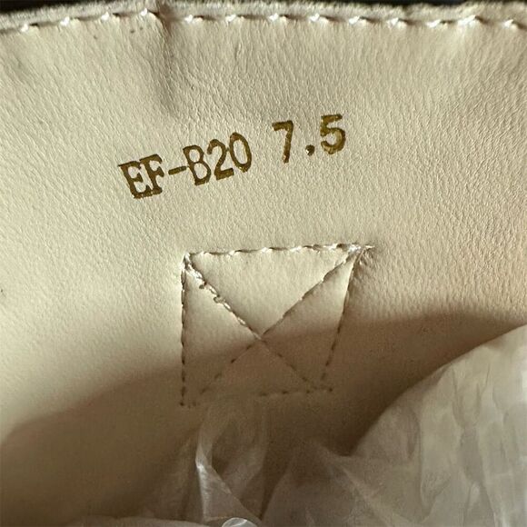 Easyfox Black Western Ankle Cowboy Boots Women’s Size 7.5 - Picture 7 of 7